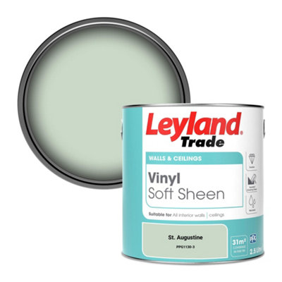 Leyland Trade Vinyl Soft Sheen Walls & Ceilings Emulsion Paint St. Augustine (Ppg1130-3)2.5L from B&Q