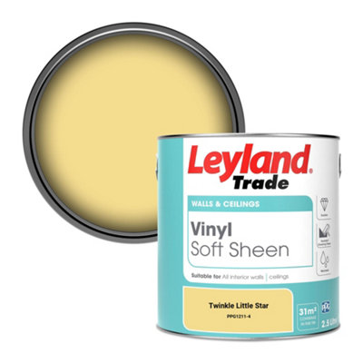 Leyland Trade Vinyl Soft Sheen Walls & Ceilings Emulsion Paint Twinkle Little Star (Ppg1211-4)2.5L from B&Q