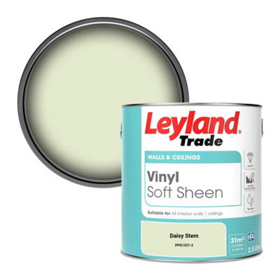 Leyland Trade Vinyl Soft Sheen Walls & Ceilings Emulsion Paint Daisy Stem (Ppg1221-2)2.5L from B&Q