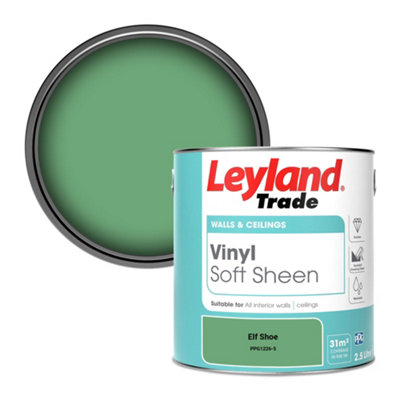 Leyland Trade Vinyl Soft Sheen Walls & Ceilings Emulsion Paint Elf Shoe (Ppg1226-5)2.5L from B&Q