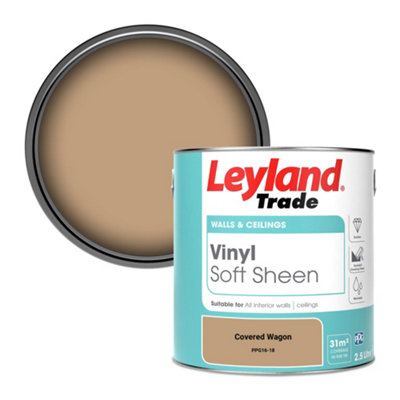 Leyland Trade Vinyl Soft Sheen Walls & Ceilings Emulsion Paint Covered Wagon (Ppg16-18)2.5L from B&Q