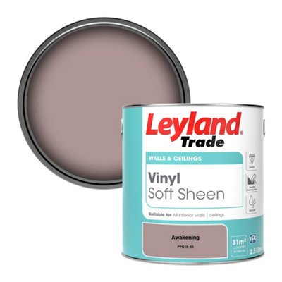 Leyland Trade Vinyl Soft Sheen Walls & Ceilings Emulsion Paint Awakening (Ppg18-05)2.5L from B&Q