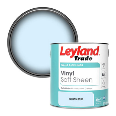 Leyland Trade Vinyl Soft Sheen Walls & Ceilings Emulsion Paint (S 0515-R90B)2.5L from B&Q