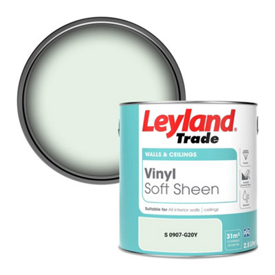 Leyland Trade Vinyl Soft Sheen Walls & Ceilings Emulsion Paint (S 0907-G20Y)2.5L from B&Q