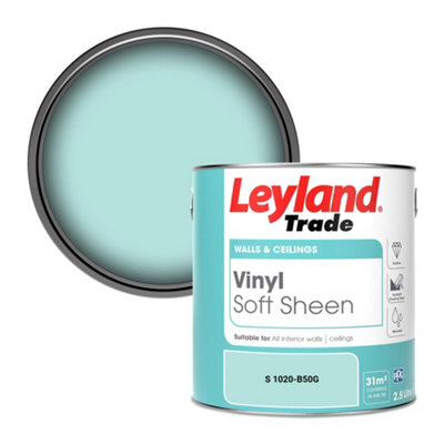 Leyland Trade Vinyl Soft Sheen Walls & Ceilings Emulsion Paint (S 1020-B50G)2.5L from B&Q