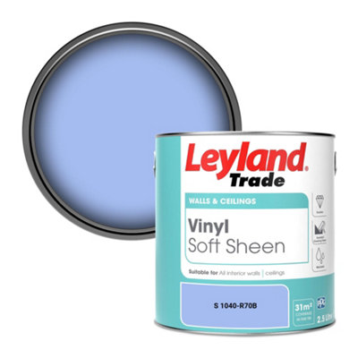 Leyland Trade Vinyl Soft Sheen Walls & Ceilings Emulsion Paint (S 1040-R70B)2.5L from B&Q