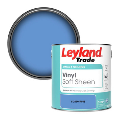 Leyland Trade Vinyl Soft Sheen Walls & Ceilings Emulsion Paint (S 2050-R80B)2.5L from B&Q