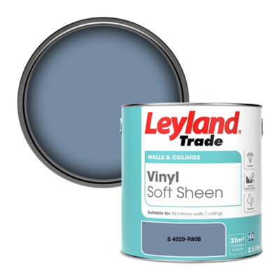 Leyland Trade Vinyl Soft Sheen Walls & Ceilings Emulsion Paint (S 4020-R80B)2.5L from B&Q