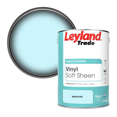 Leyland Trade Vinyl Soft Sheen Walls & Ceilings Emulsion Paint (0020-B10G)5L from B&Q