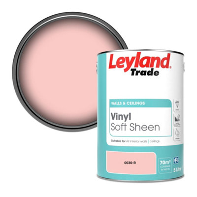 Leyland Trade Vinyl Soft Sheen Walls & Ceilings Emulsion Paint (0030-R)5L from B&Q