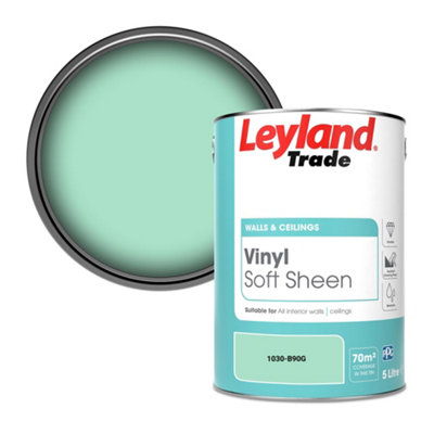 Leyland Trade Vinyl Soft Sheen Walls & Ceilings Emulsion Paint (1030-B90G)5L from B&Q
