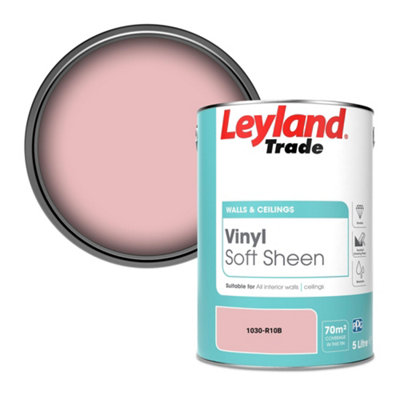 Leyland Trade Vinyl Soft Sheen Walls & Ceilings Emulsion Paint (1030-R10B)5L from B&Q