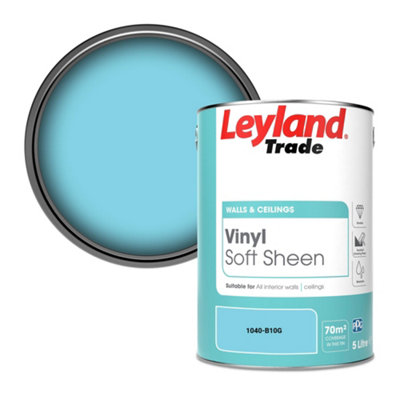 Leyland Trade Vinyl Soft Sheen Walls & Ceilings Emulsion Paint (1040-B10G)5L from B&Q