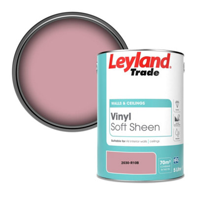 Leyland Trade Vinyl Soft Sheen Walls & Ceilings Emulsion Paint (2030-R10B)5L from B&Q