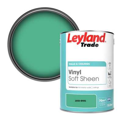 Leyland Trade Vinyl Soft Sheen Walls & Ceilings Emulsion Paint (2050-B90G)5L from B&Q