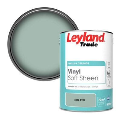 Leyland Trade Vinyl Soft Sheen Walls & Ceilings Emulsion Paint (3010-B90G)5L from B&Q