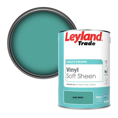Leyland Trade Vinyl Soft Sheen Walls & Ceilings Emulsion Paint (3040-B60G)5L from B&Q