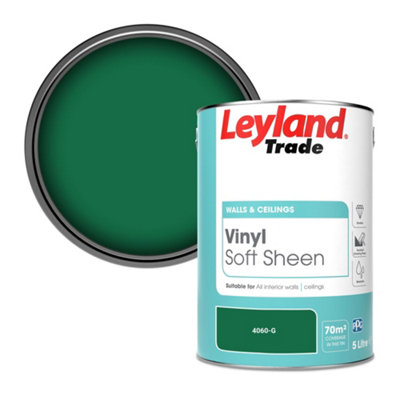 Leyland Trade Vinyl Soft Sheen Walls & Ceilings Emulsion Paint (4060-G)5L from B&Q