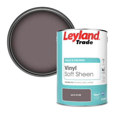 Leyland Trade Vinyl Soft Sheen Walls & Ceilings Emulsion Paint (6010-R10B)5L from B&Q