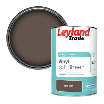 Leyland Trade Vinyl Soft Sheen Walls & Ceilings Emulsion Paint (7010-Y90R)5L from B&Q