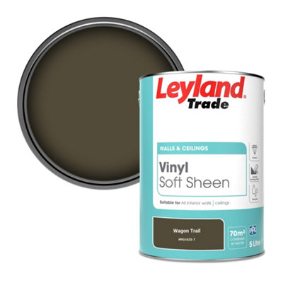 Leyland Trade Vinyl Soft Sheen Walls & Ceilings Emulsion Paint Wagon Trail (Ppg1025-7)5L from B&Q