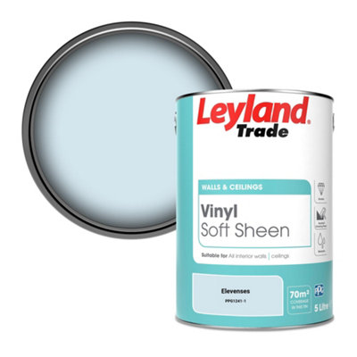B&Q -  Vinyl Soft Sheen Walls & Ceilings Emulsion Paint Elevenses (Ppg1241-1)5L