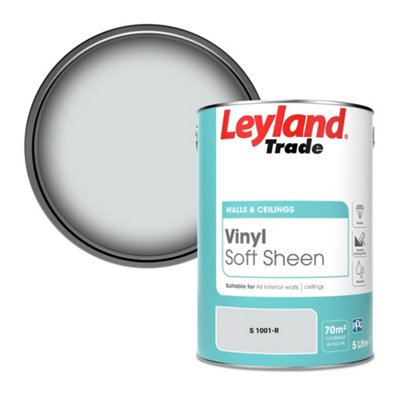Leyland Trade Vinyl Soft Sheen Walls & Ceilings Emulsion Paint (S 1001-R)5L from B&Q