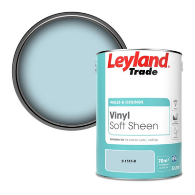 Leyland Trade Vinyl Soft Sheen Walls & Ceilings Emulsion Paint (S 1515-B)5L from B&Q