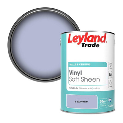 Leyland Trade Vinyl Soft Sheen Walls & Ceilings Emulsion Paint (S 2020-R60B)5L from B&Q