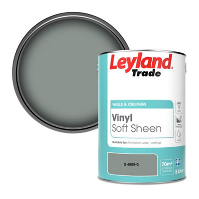 Leyland Trade Vinyl Soft Sheen Walls & Ceilings Emulsion Paint (S 4005-G)5L from B&Q
