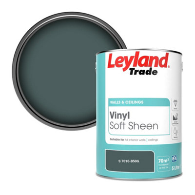 Leyland Trade Vinyl Soft Sheen Walls & Ceilings Emulsion Paint (S 7010-B50G)5L from B&Q