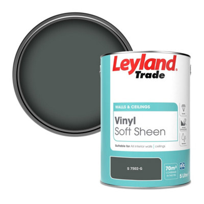 Leyland Trade Vinyl Soft Sheen Walls & Ceilings Emulsion Paint (S 7502-G)5L from B&Q
