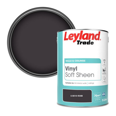 Leyland Trade Vinyl Soft Sheen Walls & Ceilings Emulsion Paint (S 8010-R30B)5L from B&Q