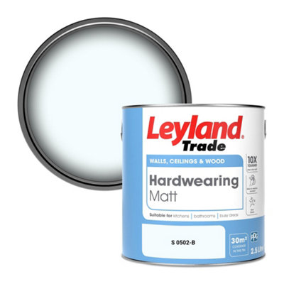 B&Q -  Hardwearing Matt Emulsion Paint (S 0502-B) 2.5L