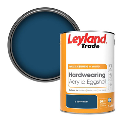 Leyland Trade Hardwearing Acrylic Eggshell Emulsion Paint (S 5540-R90B) 5L from B&Q