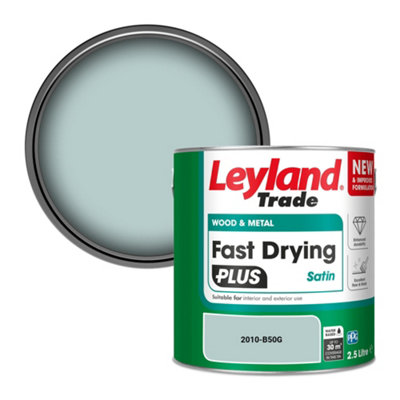 B&Q -  Wood & Metal Fast Drying Plus Satin Paint (2010-B50G) 2.5L
