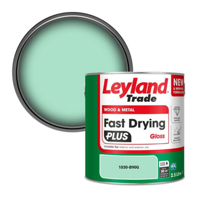 Leyland Trade Wood & Metal Fast Drying Plus Gloss Paint (1030-B90G) 2.5L from B&Q