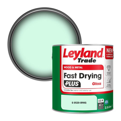 Leyland Trade Wood & Metal Fast Drying Plus Gloss Paint (S 0520-B90G) 2.5L from B&Q