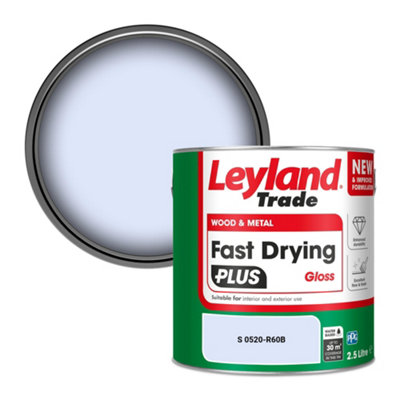 Leyland Trade Wood & Metal Fast Drying Plus Gloss Paint (S 0520-R60B) 2.5L from B&Q