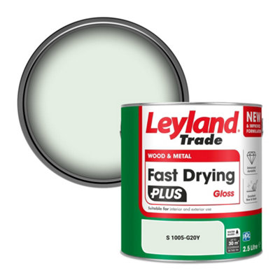 Leyland Trade Wood & Metal Fast Drying Plus Gloss Paint (S 1005-G20Y) 2.5L from B&Q