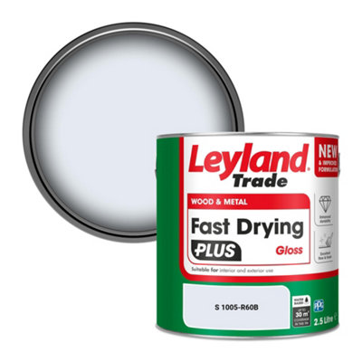 Leyland Trade Wood & Metal Fast Drying Plus Gloss Paint (S 1005-R60B) 2.5L from B&Q