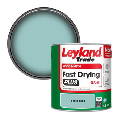 Leyland Trade Wood & Metal Fast Drying Plus Gloss Paint (S 2020-B50G) 2.5L from B&Q