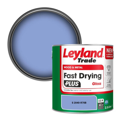 Leyland Trade Wood & Metal Fast Drying Plus Gloss Paint (S 2040-R70B) 2.5L from B&Q