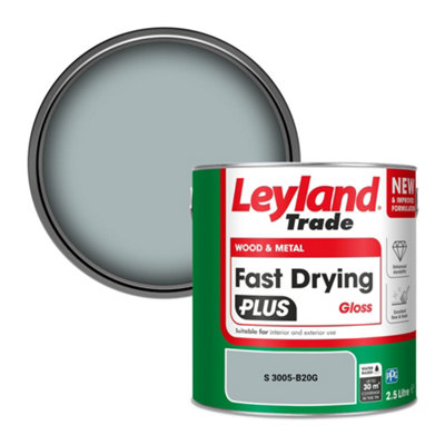 Leyland Trade Wood & Metal Fast Drying Plus Gloss Paint (S 3005-B20G) 2.5L from B&Q