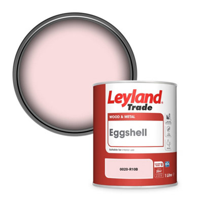 Leyland Trade Wood & Metal Eggshell Paint (0020-R10B) 1L from B&Q