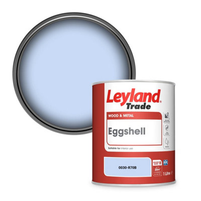 Leyland Trade Wood & Metal Eggshell Paint (0030-R70B) 1L from B&Q