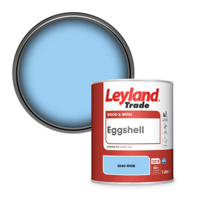 Leyland Trade Wood & Metal Eggshell Paint (0040-R90B) 1L from B&Q