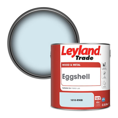 Leyland Trade Wood & Metal Eggshell Paint (1010-R90B) 2.5L from B&Q