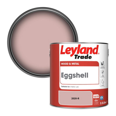 Leyland Trade Wood & Metal Eggshell Paint (2020-R) 2.5L from B&Q