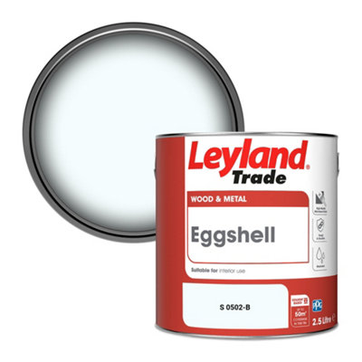 B&Q -  Wood & Metal Eggshell Paint (S 0502-B) 2.5L